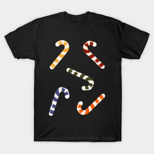 Teal Candy Cane T-Shirt